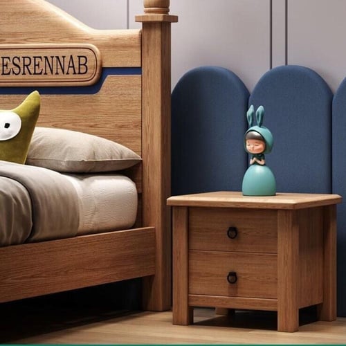 سرير أطفال عصري من الخشب الصلب – تصميم بسيط بذكاء...