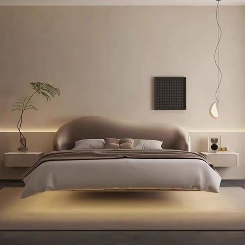 السرير المعلّق تصميم عصري وأناقة طافية