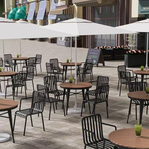 طقم متكامل كراسي وطاولة خارجية