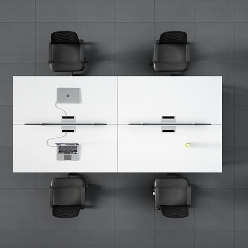 مكتب موظفين بتصميم عصري