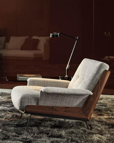 كرسي انتظار مريح جلد فاخر عالي الجودة