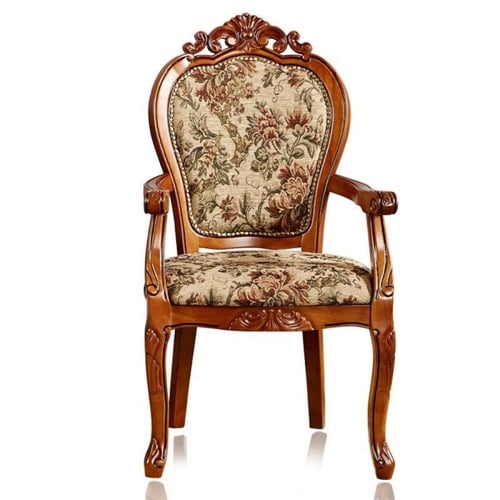 مجموعة مكتب وكرسي من الخشب الصلب