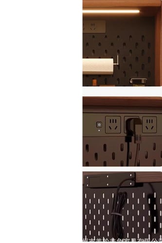 خزانة جانبية متعددة الوظائف على الطراز الاسكندنافي