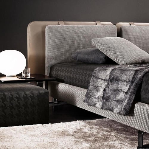 سرير بتصميم ايطالي فاخر