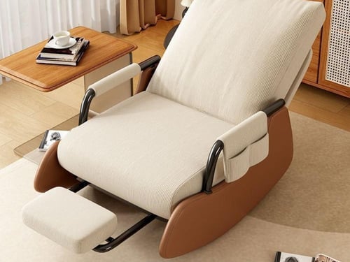 كرسي استرخاء نوردي هزاز – كرسي مريح للقيلولة والشر...