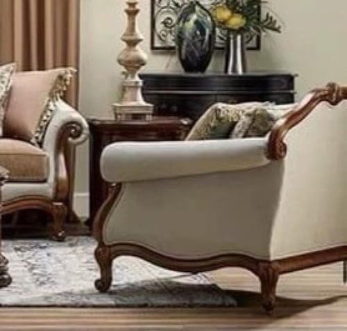 طقم كنب كلاسيك بتصميم أمريكي