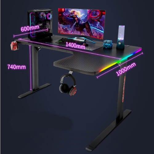 طاولة العاب الكترونية بتصميم عصري