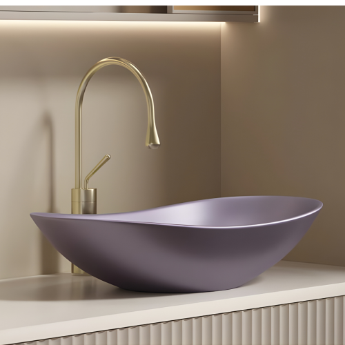 حوض الغسيل الفني Lavender Glow