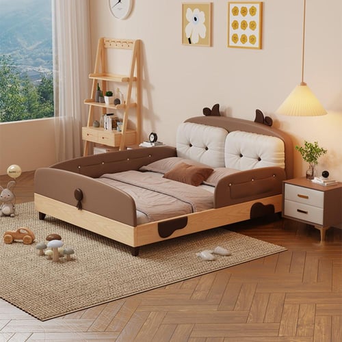 سرير أطفال من الخشب الصلب – أمان وراحة راقية