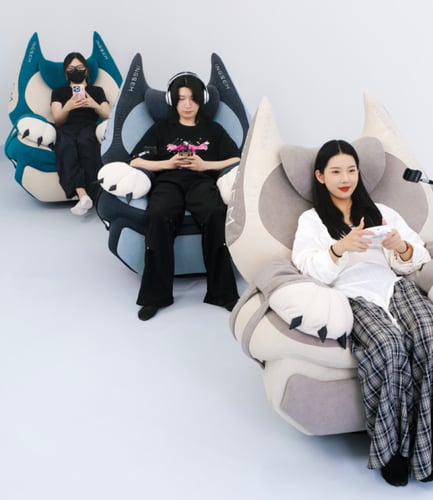 cat sofa بتصميم لطيف ومريح