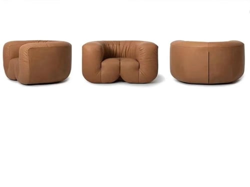 كرسي فردي فاخر بتصميم عصري فني