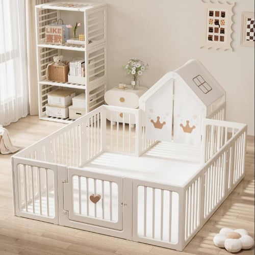 حظيرة لعب الأطفال القابلة للتحويل – آمنة، ممتعة، و...