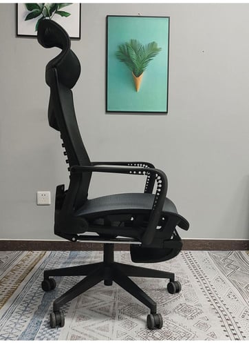 كرسي مكتب ظهر شبك جلسة قماش