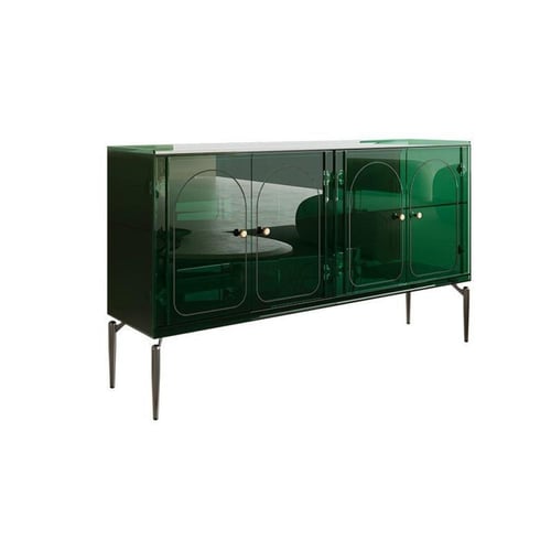 خزانة جانبية إيطالية من الأكريليك