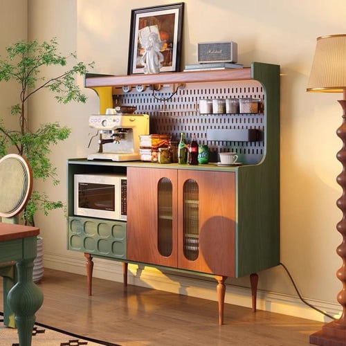 خزانةجانبية للقهوة – تصميم كلاسيكي عملي لغرفة المع...