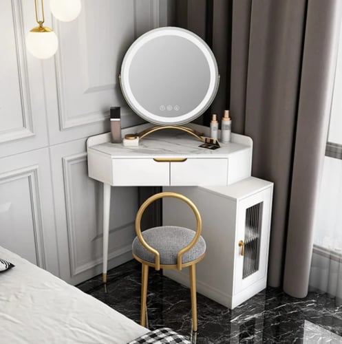 طقم تسريحة للزاوية بتصميم انيق