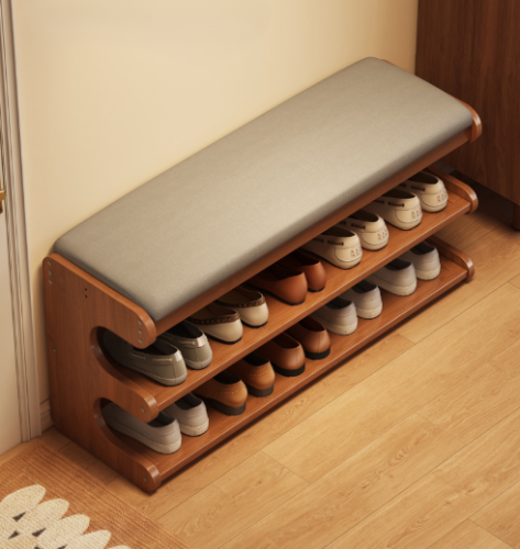 مقعد جزامه مع ارفف تخزين