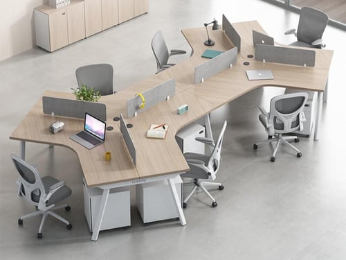 حطات عمل مكتبية حديثة وبسيطة