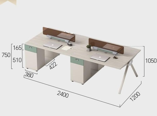 مكتب موظفين بسيط