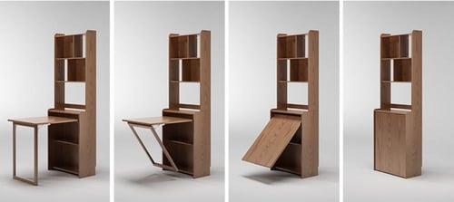 مكتب دراسي قابل للفتح والاغلاق