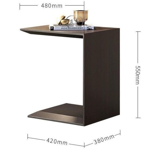 طاولة جانبية بخشب إيطالي