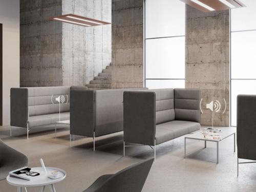 أريكة اسكندنافية عالية الظهر – تصميم راحة وخصوصية