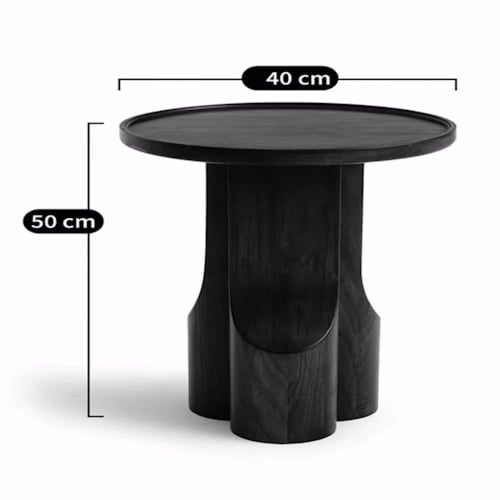 طاولة جانبية خشبية بتصميم راقي