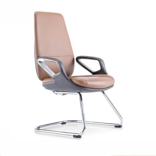 كرسي مكتب ثابت بمسند من الكروم