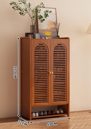 خزانة أحذية عمودية بفخامة راقية