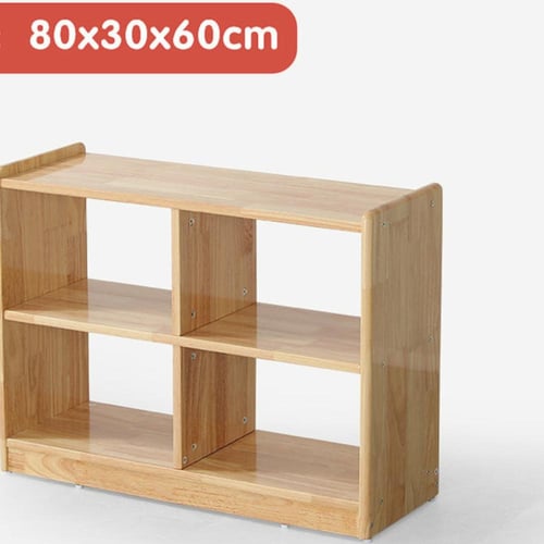 خزانة زاوية ألعاب خشبية صلبة لرياض الأطفال