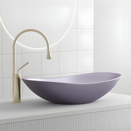 حوض الغسيل الفني Lavender Glow