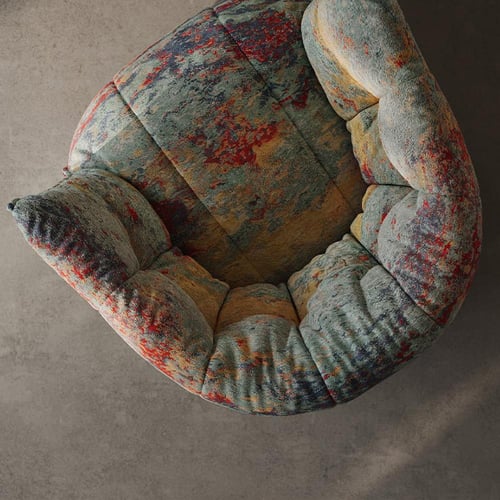 كرسي أريكة فردي عصري فاخر