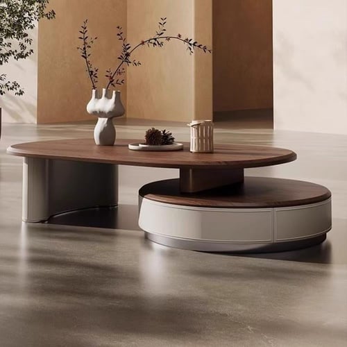 طاولة قهوة بتصميم عملي وأنيق