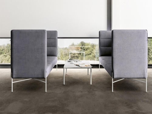 أريكة اسكندنافية عالية الظهر – تصميم راحة وخصوصية