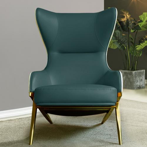 كرسي جلد بتصميم مودرن