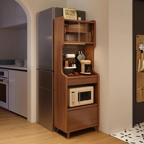 خزانة جانبية متعددة الوظائف على الطراز الاسكندنافي