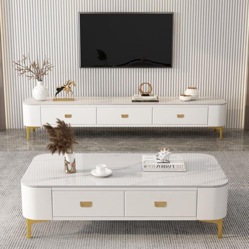 طاولة تلفاز بتصميم مودرن