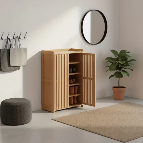 خزانة مدخل متعددة الطبقات لتنظيم