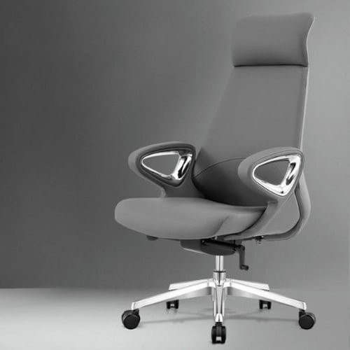 كرسي تنفيذي جلدي عصري – راحة متقدمة بتقنية انعدام...