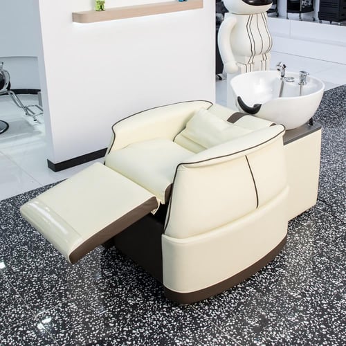 كرسي غسيل مبتكر مصمم خصيصًا لصالونات الشعر