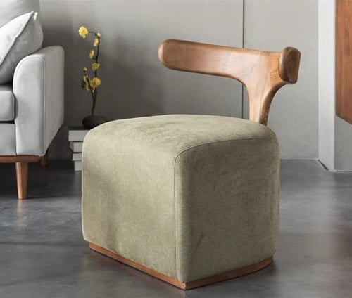 كرسي استرخاء عصري بتصميم نورديكي بسيط