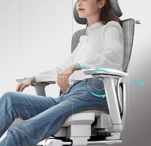 كرسي مكتبي بتصميم دعم اضافي