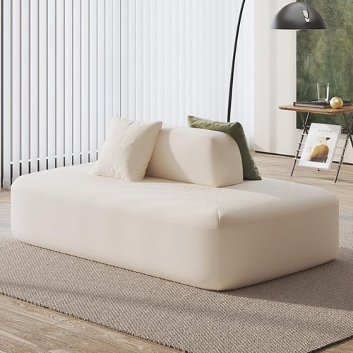 أريكة قماشية عصرية ذات وجهين – تصميم حديث وبسيط