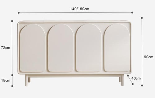 خزانه جانبيه بتصميم راقي