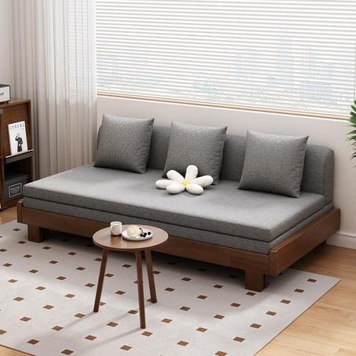 اريكة سرير خشب المطاط الشمالي