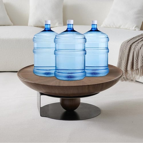 طاولة قهوة دائرية إيطالية – قطر 90 سم