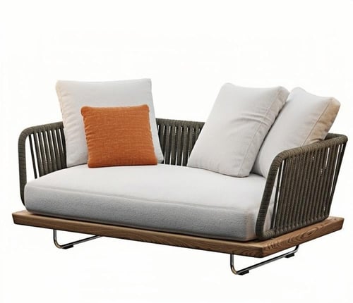 طقم كنب خارجي فاخر