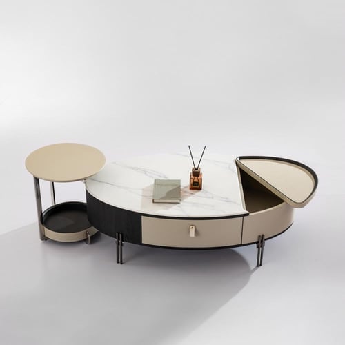 طاولة قهوه بتصميم ايطالي راقي