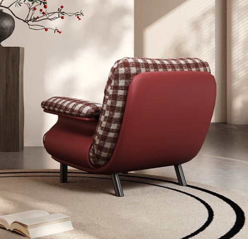 كنبة فردية بتصميم اسكندنافي عصري