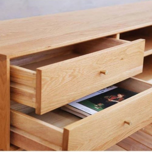 طاولة تلفزيون بتصميم بسيط